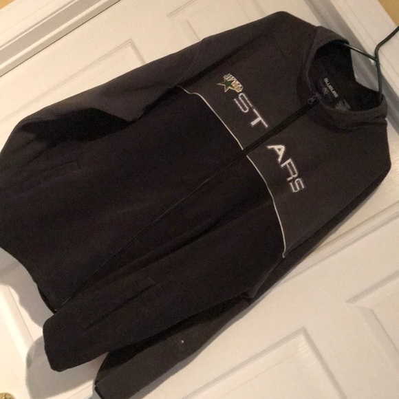 Blue Line Jackets & Coats Nwot Dallas Stars Mens Zipup Fleece